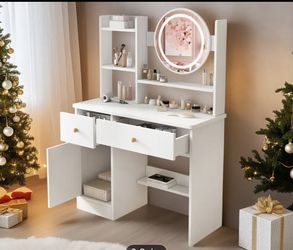 Vanity With Mirror And Light (new In The Box)