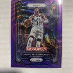2023 NFL Prizm Monopoly Giannis