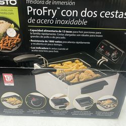 Presto Dual basket Fryer