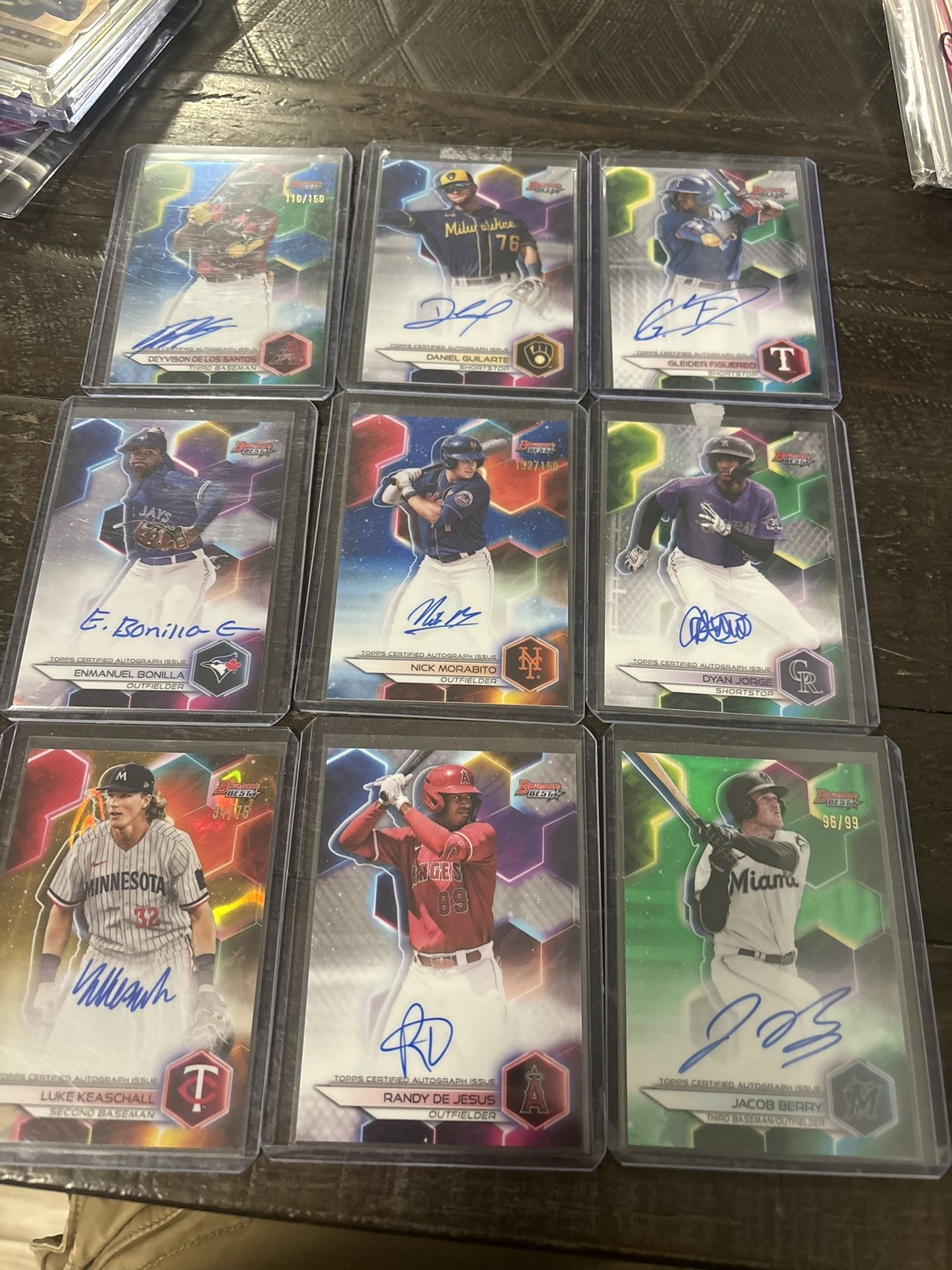 Bowman’s Best Auto And Numbered