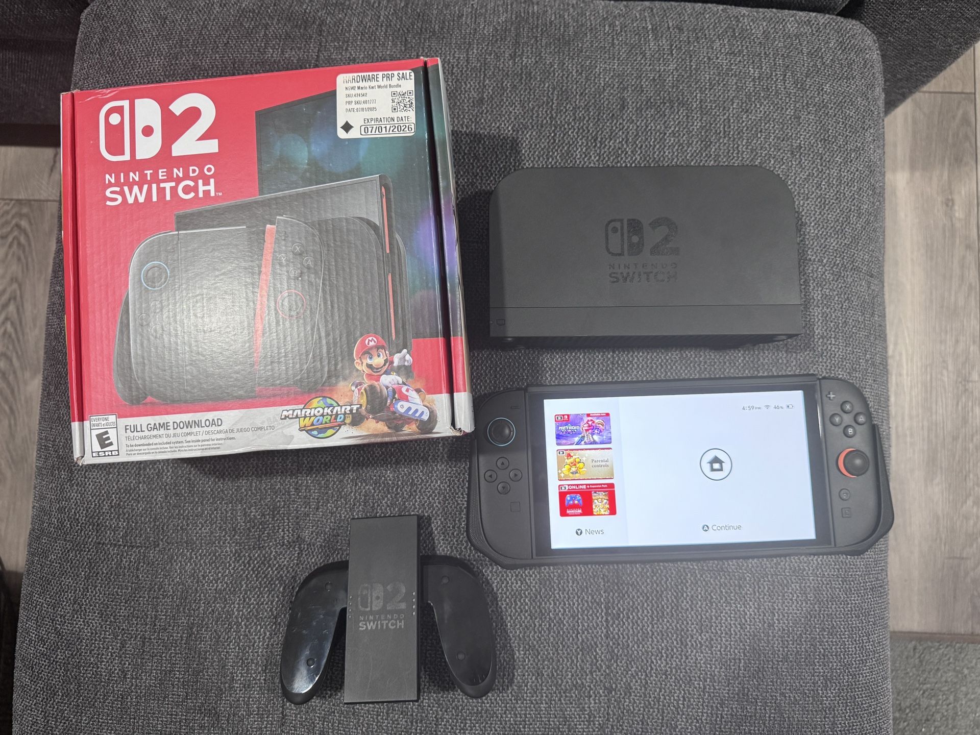 Nintendo Switch 2 W/ Handheld Grip