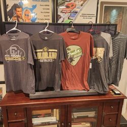 Men's Clothing Lot Size Medium North Face CU Buffs New T-shirt Dress Shirts Shoes Size 9.5 Etc