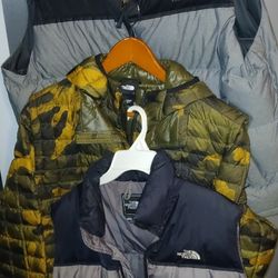 Men's North Face Winter Jackets Or Vest NWOT, Polo Winter Jacket NWOT, ask For Your Size
