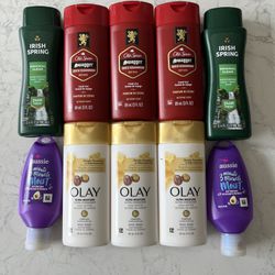 Old Spice, Olay, Irish Spring Body Wash & Aussie Conditioner Travel Sizes