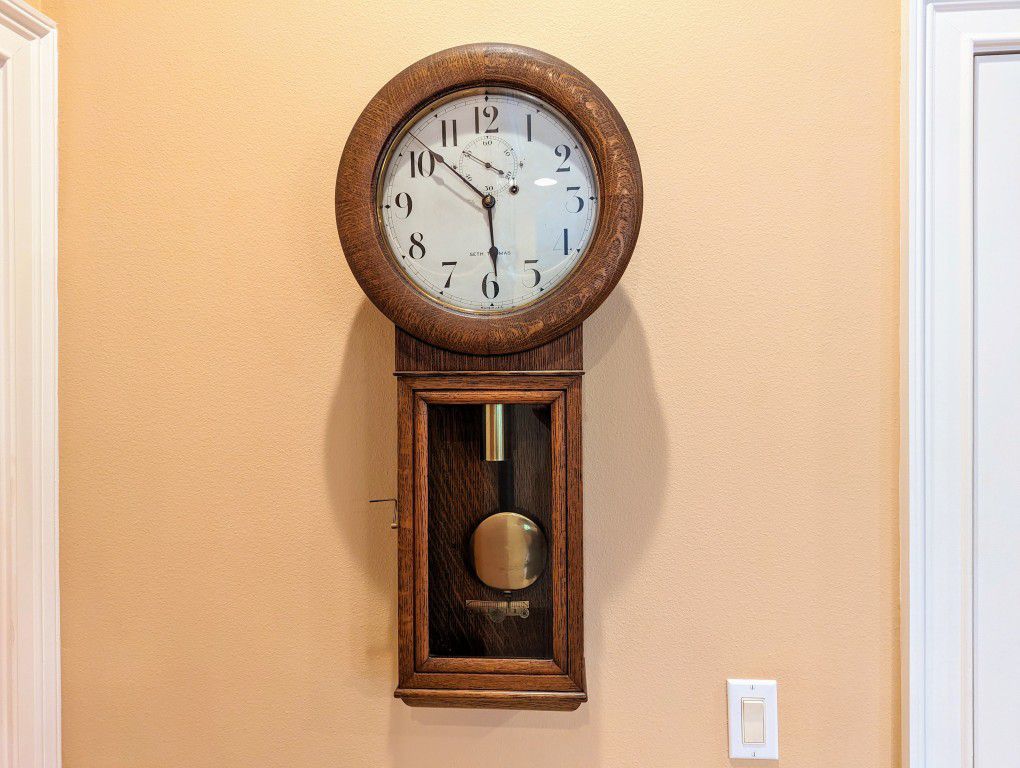 Seth Thomas #2 Clock, circa 1929, Excellent Condition