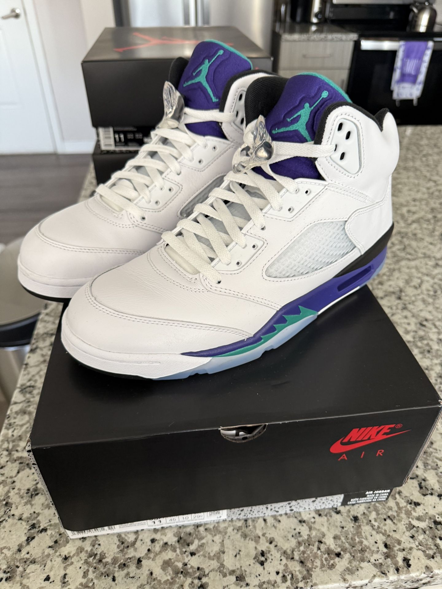 Jordan 5 Grapes Size 11