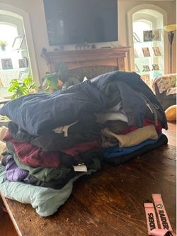 Bale of hoodies