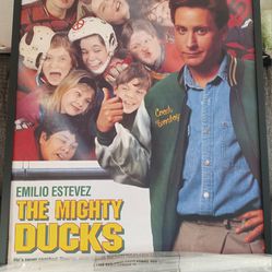 Mighty Ducks Framed Movie Poster