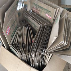 U-Haul Moving Boxes - Various Sizes