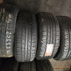 4 Tires 205.55.16 Sentury 99 % TREAD DOT 1825