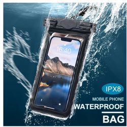 2pcs IPX8 Waterproof Phone Bag,