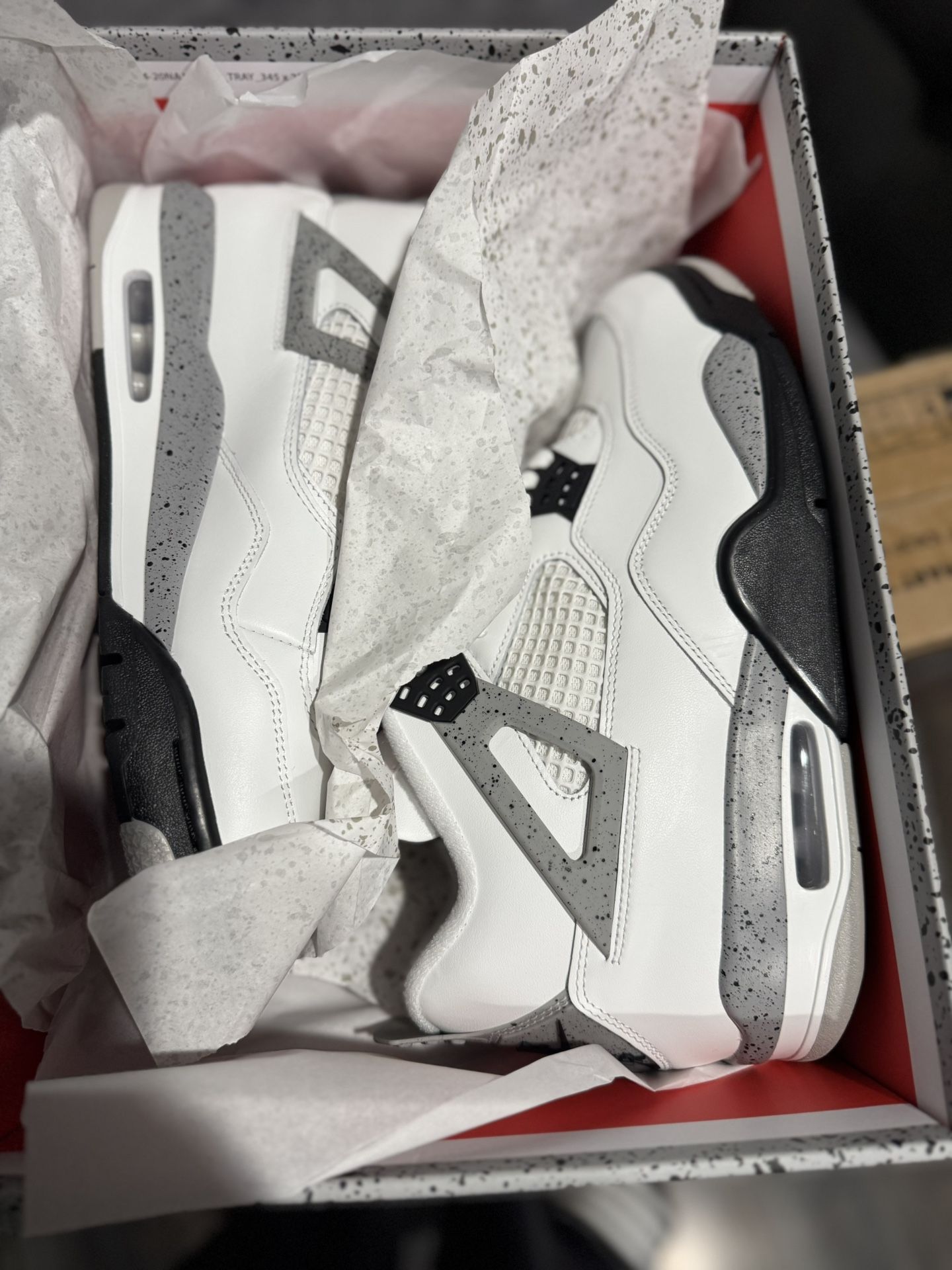 Jordan 4 Cement- New