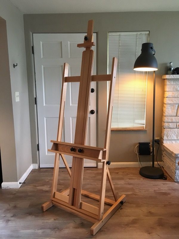 Blick Studio Medium-Duty H-Frame Easel, huge!