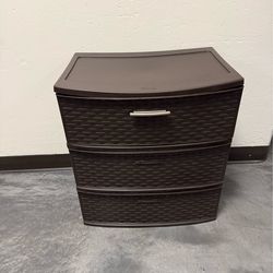 STERILITE 25306P01 3 Drawer Espresso Tower, Brown