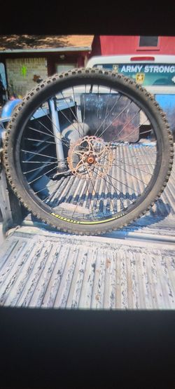 MONGOOSE  24" INCH WHEEL WITH DISC & DISC BRAKE CALIPER