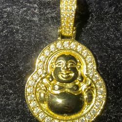 Buddha Pendant - ‘Iced Out’