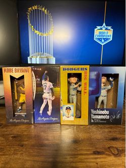 DODGER BOBBLEHEADS 4 SALE