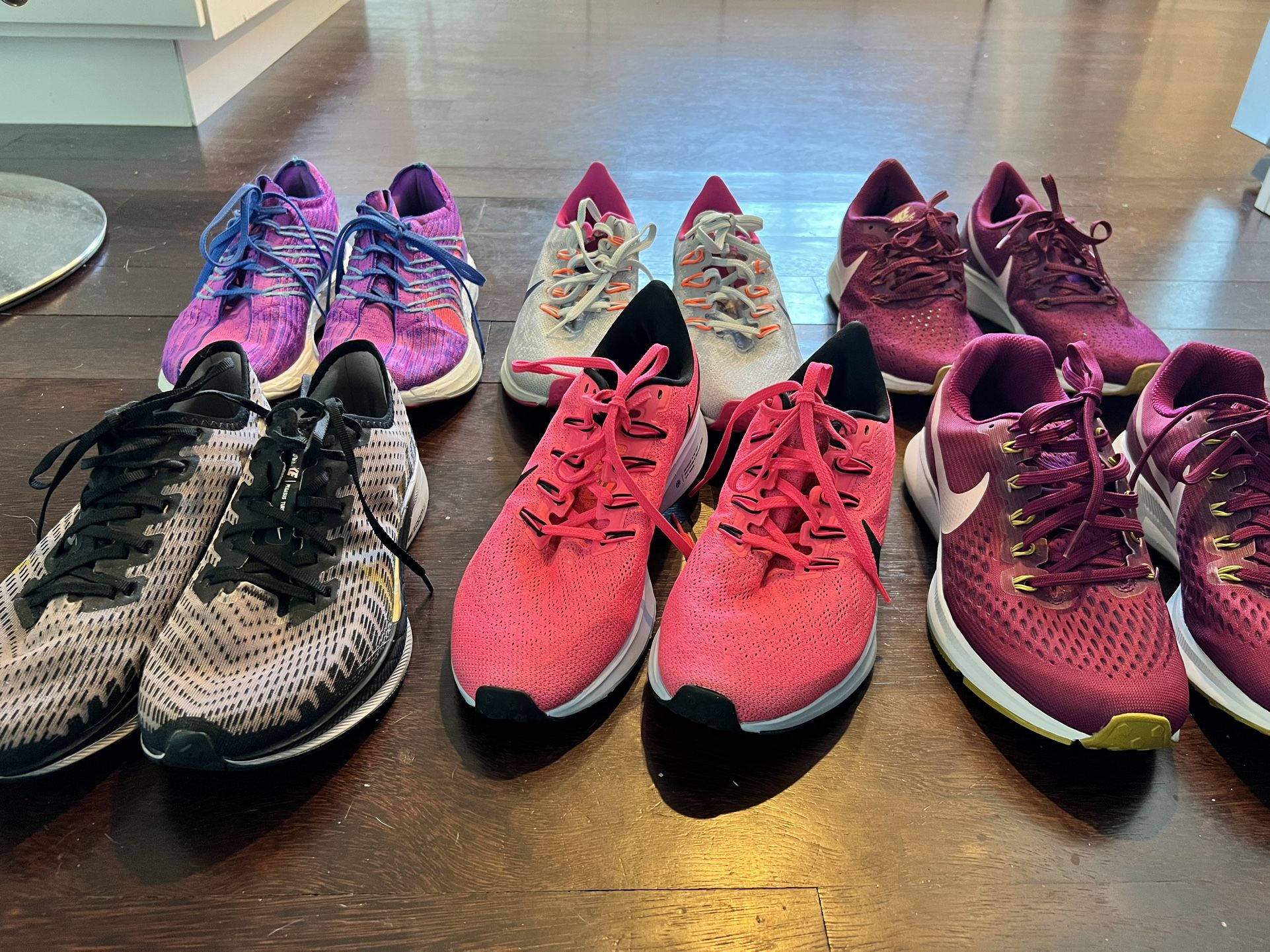Women’s Nike Pegasus Shoe Lot, Size 8