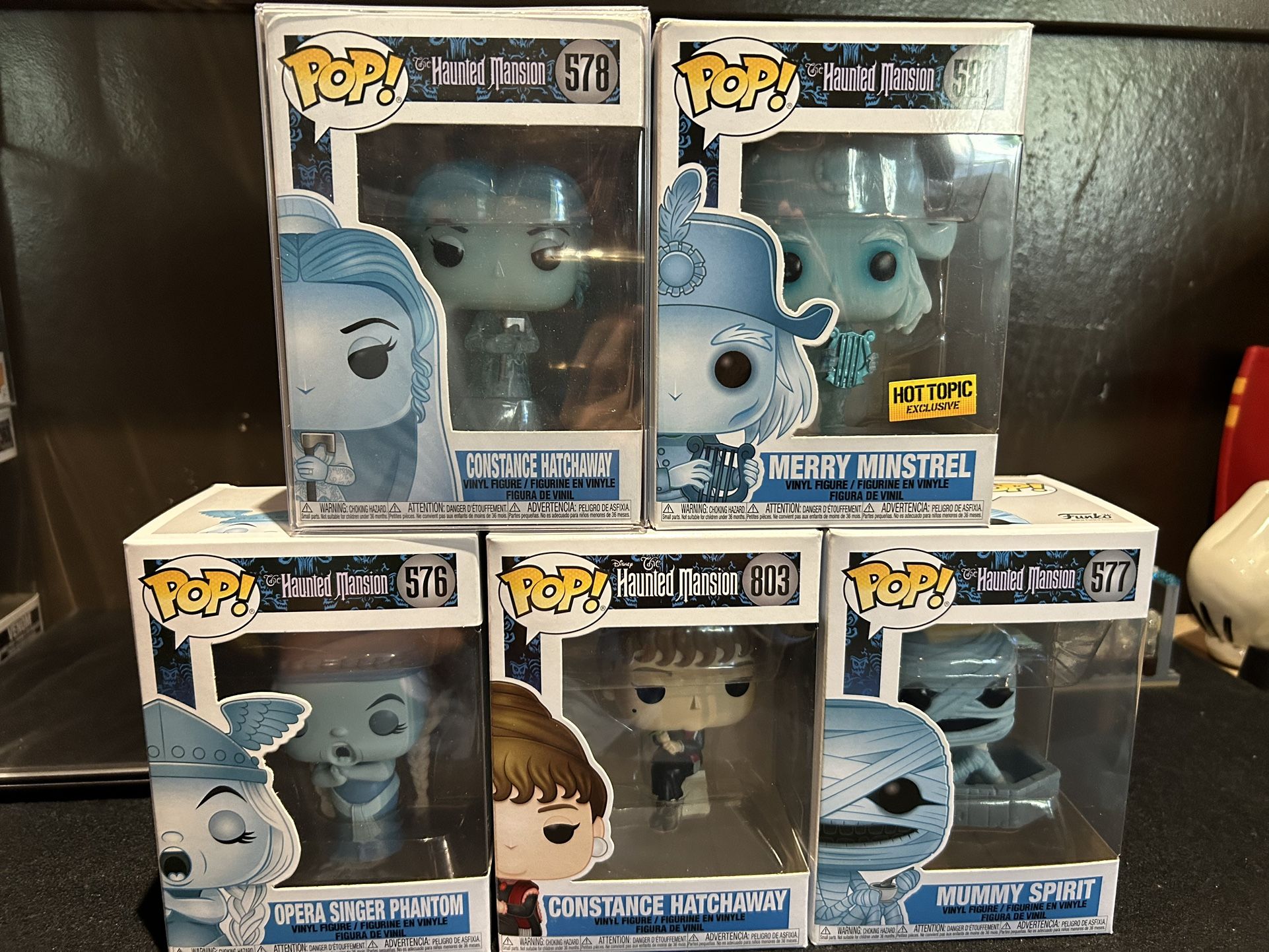 Haunted Mansion Funko Lot