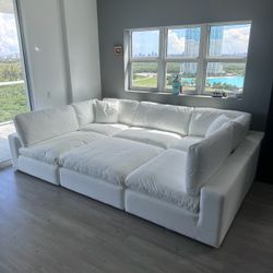NEW White Cloud Couch Sofa Bed