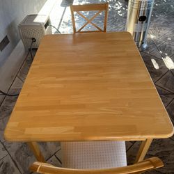 Small Kitchen Table W/ 2 Chairs 