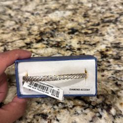 Gold Over Silver Bracelet 