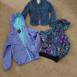 3 Girl's Jackets for $25