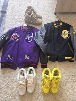 OVO Varsity Jackets, Greatful Dead And Mummy Dunks Size 12