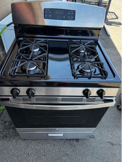 Ge gas range stainless steel