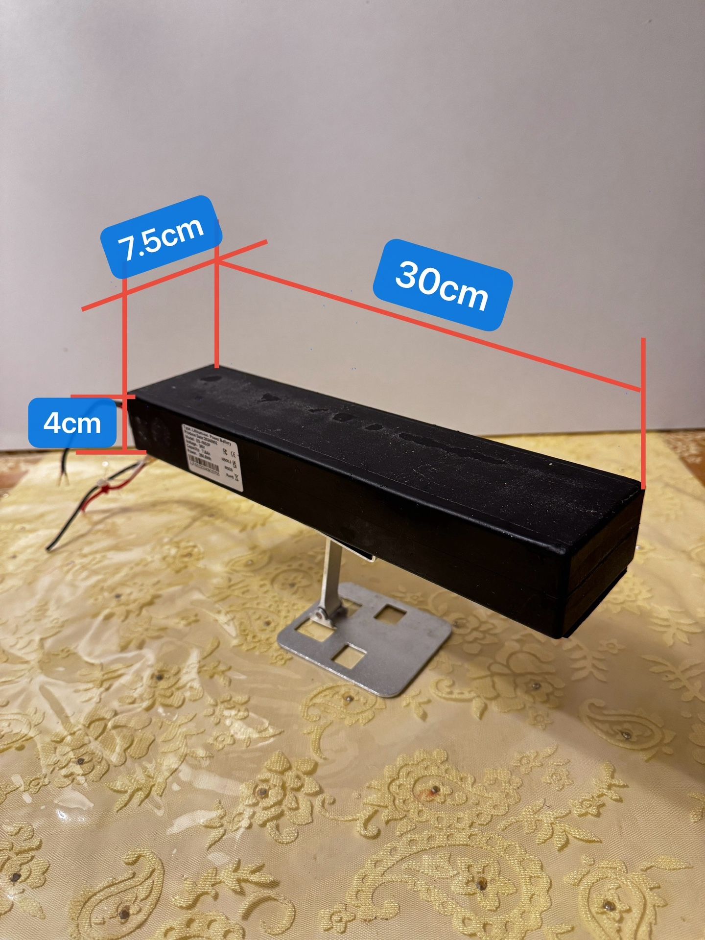 Electric scooter lithium battery box