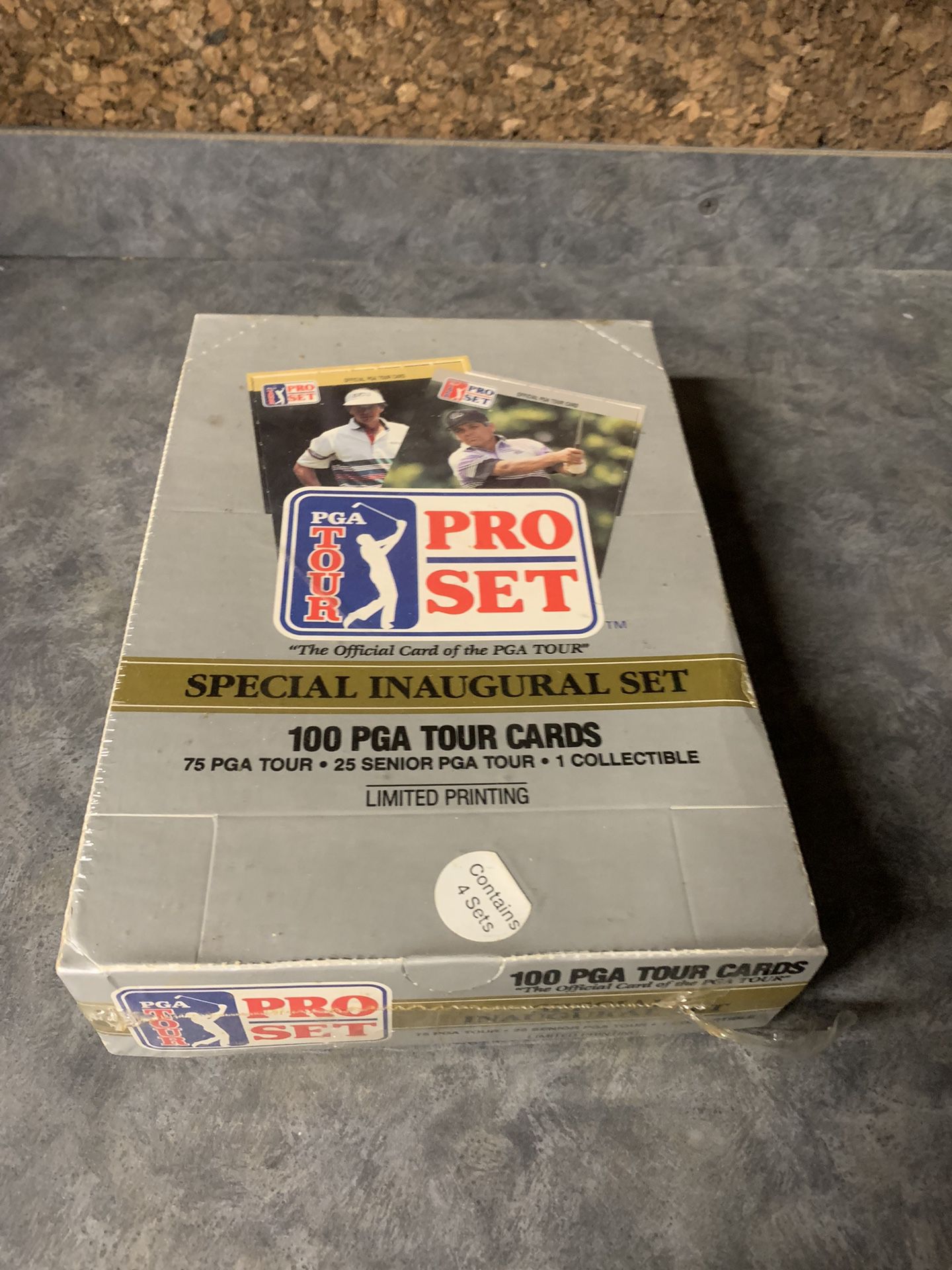 1991 Pro Set PGA Tour Golf Trading Card Box Set Vintage Sealed Box