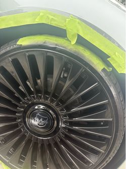 Curb rash repair