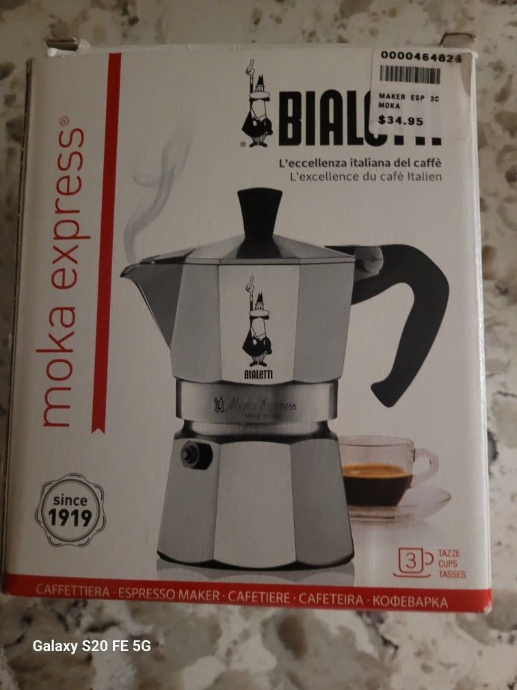 Moka Espress Latte-Coffee Stove Top Maker