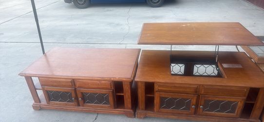 Coffee tables lift top $35 each need gone
