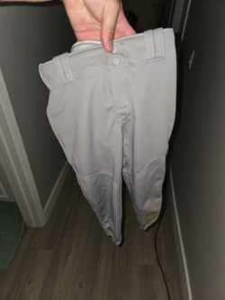 Grey Softball/Baseball Pants Girls Medium