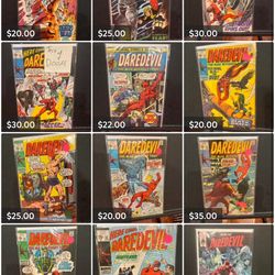 Daredevil Marvel Comic Books