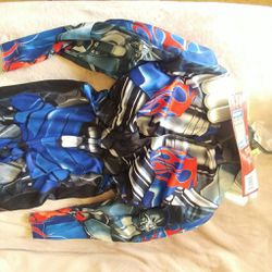 Transformers costume , size 10-12