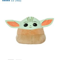Baby Yoda Pillow