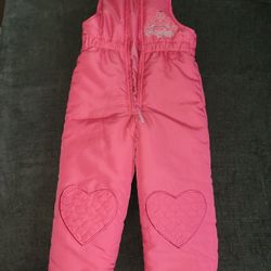 Girls Snow Bibs