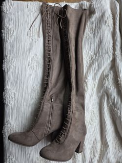 Brown Thigh High Boots