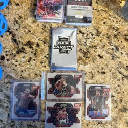 UFC CARDS AND ONE SEALED PACK 