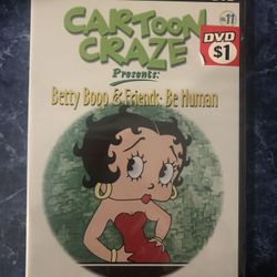 Cartoon Craze Presents- Betty Book & Friends: Be Human DVD (BRAND NEW SEALED) 