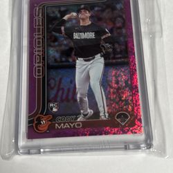 Coby Mayo Rookie Card 