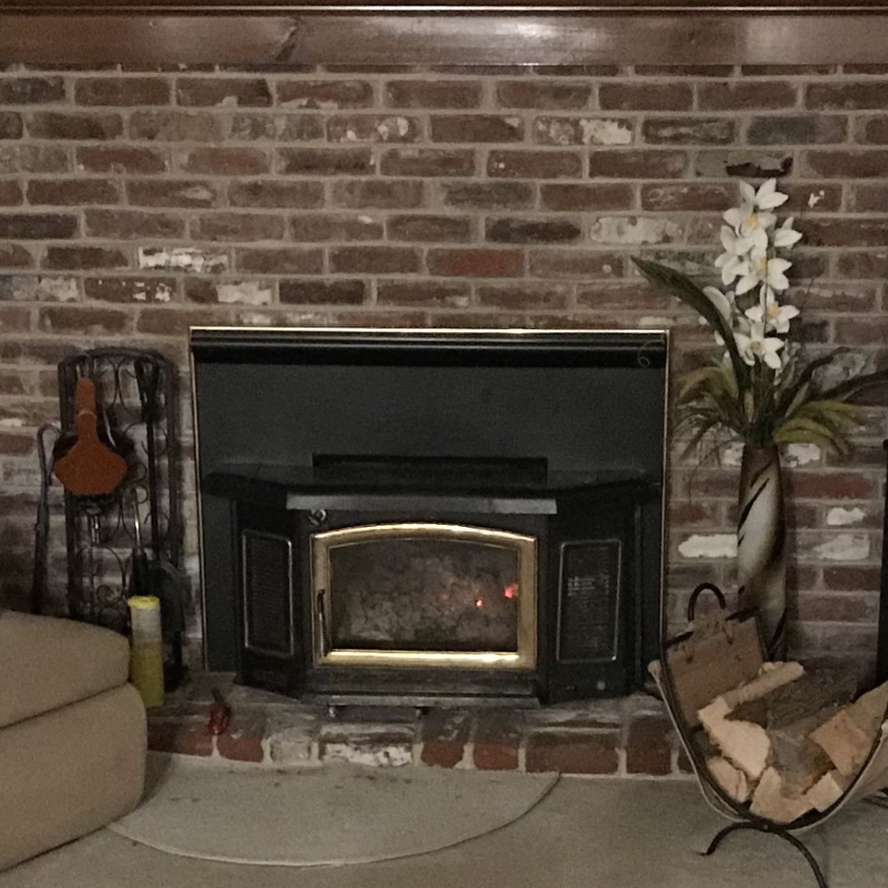 Wood Burning Stove Insert “The Earth Stove” for Sale in Eddington, PA -  OfferUp
