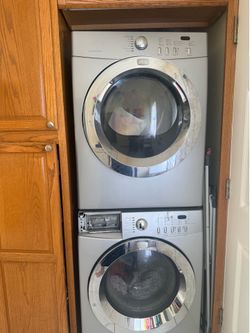 Washer and dryer