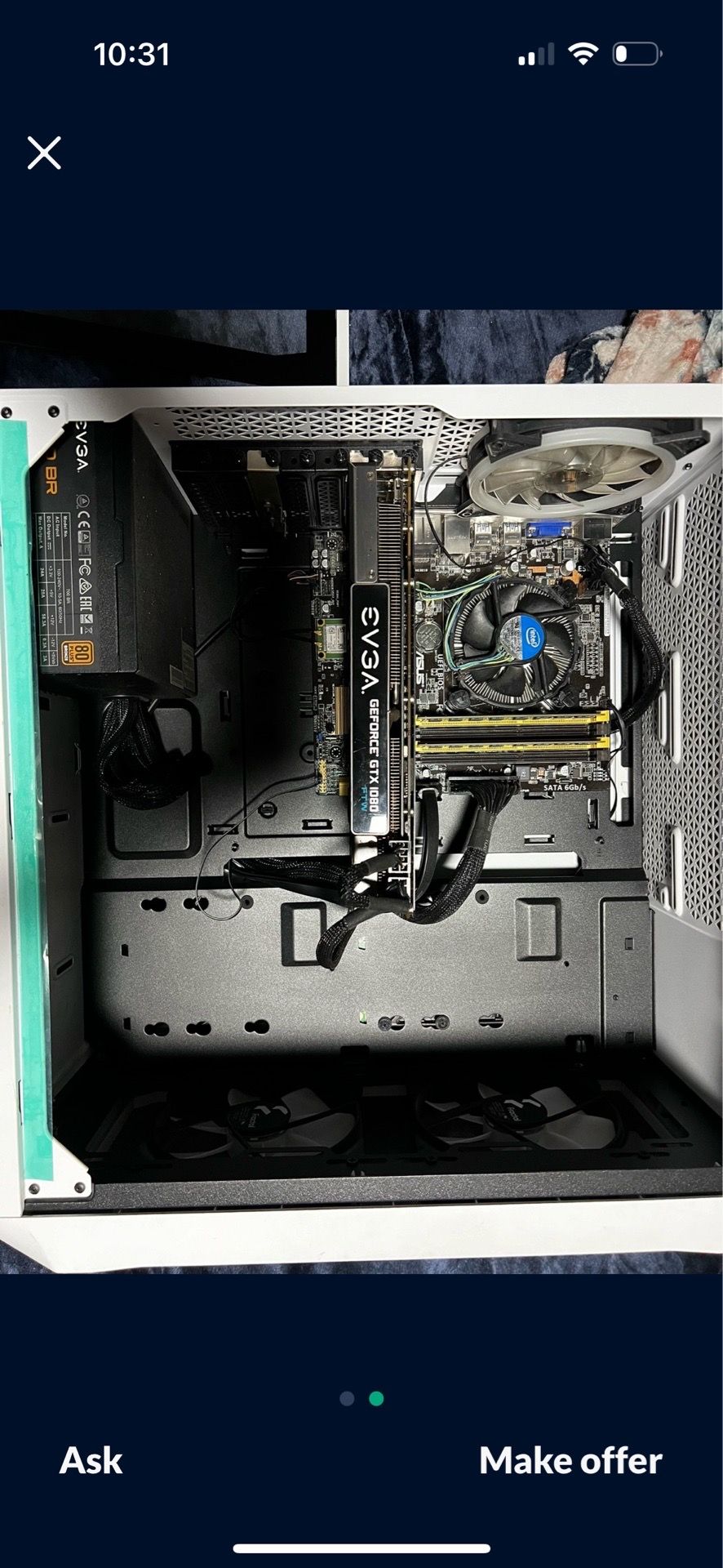 Motherboard and ram sticks
