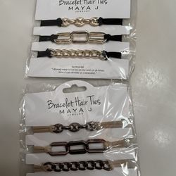Stretch Hair Ties Or Bracelet WRIST Ties/NEW