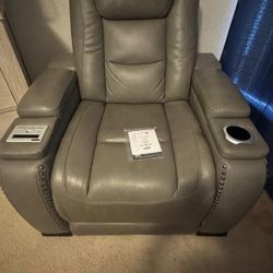 Leather Recliner 