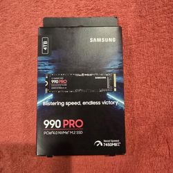 Samsung 4TB 990 Pro NVMe M.2 SSD NEW