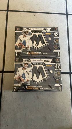 Mega Box Mosaic 2025 NFL Trading Cards